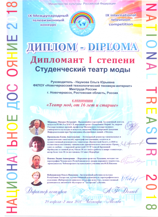 ������ 2018